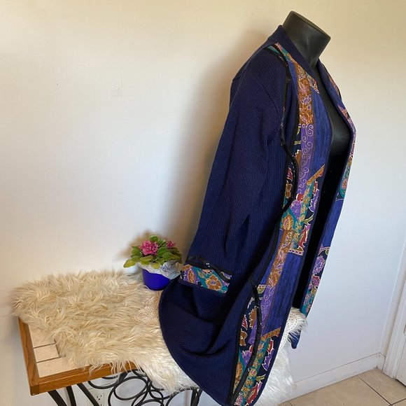 Koos Of Course Vintage Boho Sweater Cardigan - Picture 4 of 8